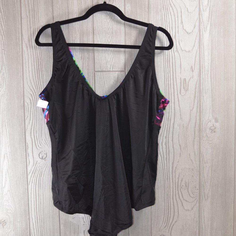 NWT Bleu Ice One Piece Swimsuit PLUS SIZE 20 22 - Picture 4 of 7